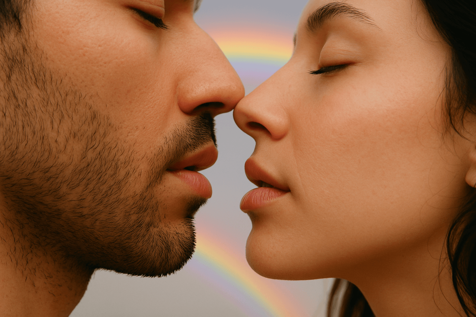 Rainbow kiss